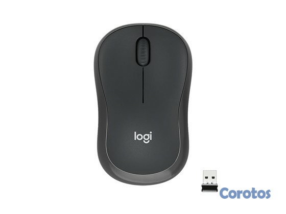 computadoras y laptops - MOUSE LOGITECH M220 INALAMBRICO SILENCIOSO, NEGRO, USB NANO RECEIVER, RANGO HAST 2