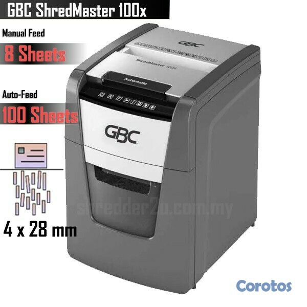 impresoras y scanners - trituradora de papel,GBC alimentación automática, capacidad de 150 hojas 1