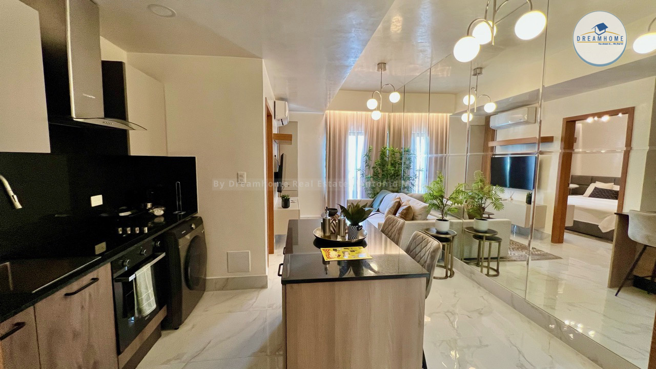 apartamentos - Piantini- Icónica torre de lujo Airbnb friendly coqueto apartamento venta 1 Hab. 1