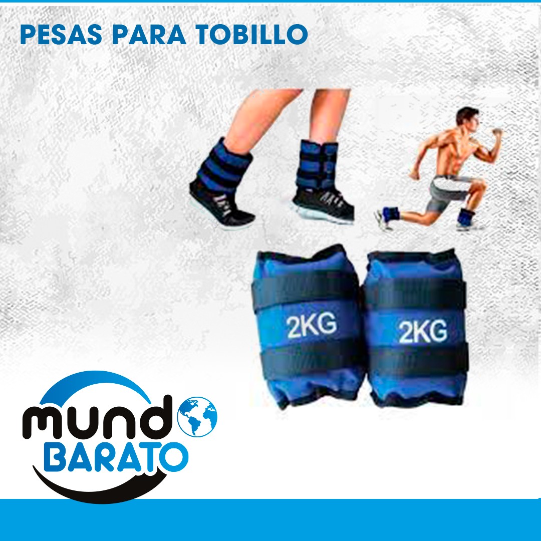 Artículos Deportivos - PAR de Pesas de tobillo 4kilos  1