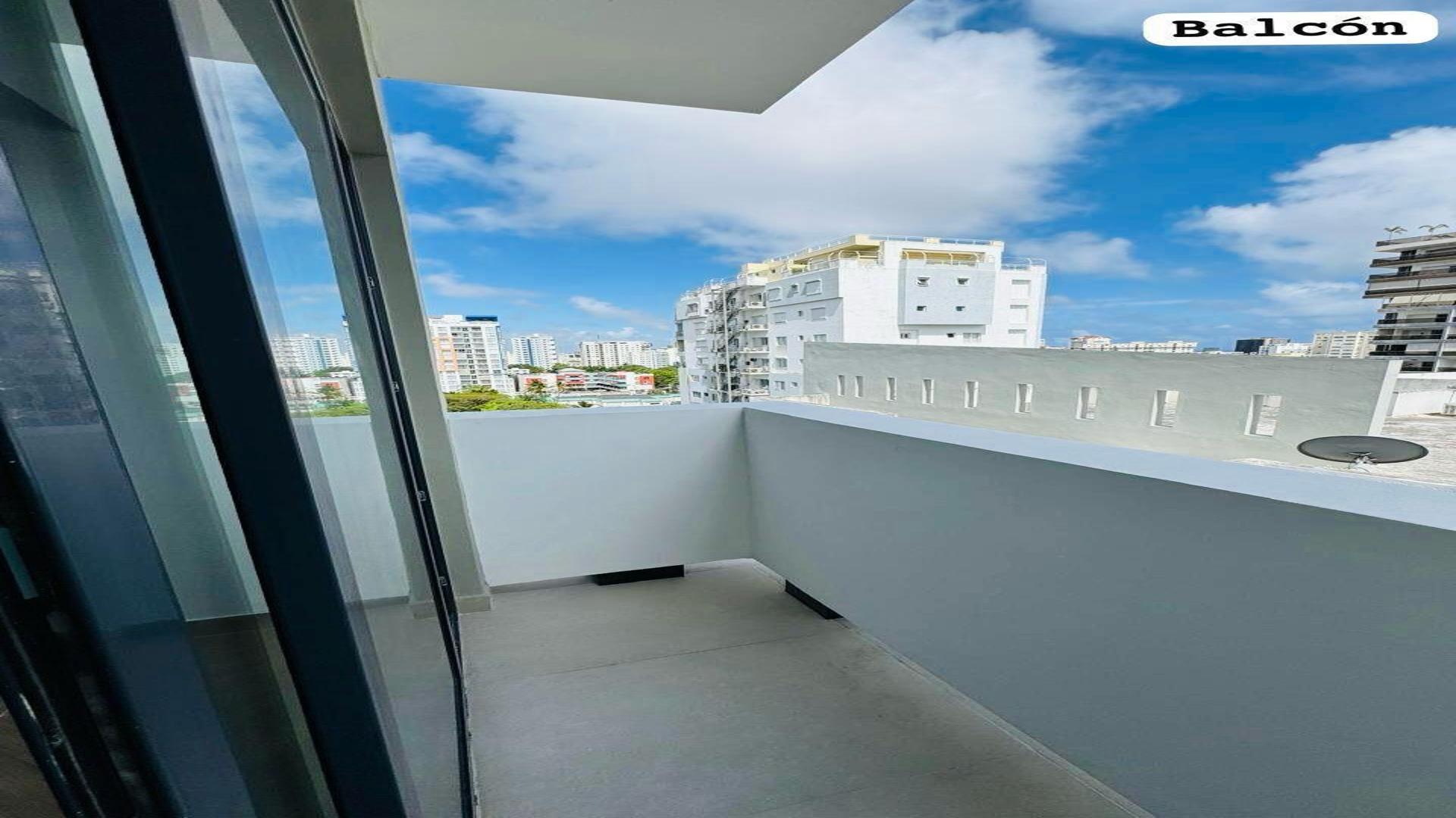 apartamentos - Alquilo apartamento de 2 habitaciones en Piantini -NUEVO 2