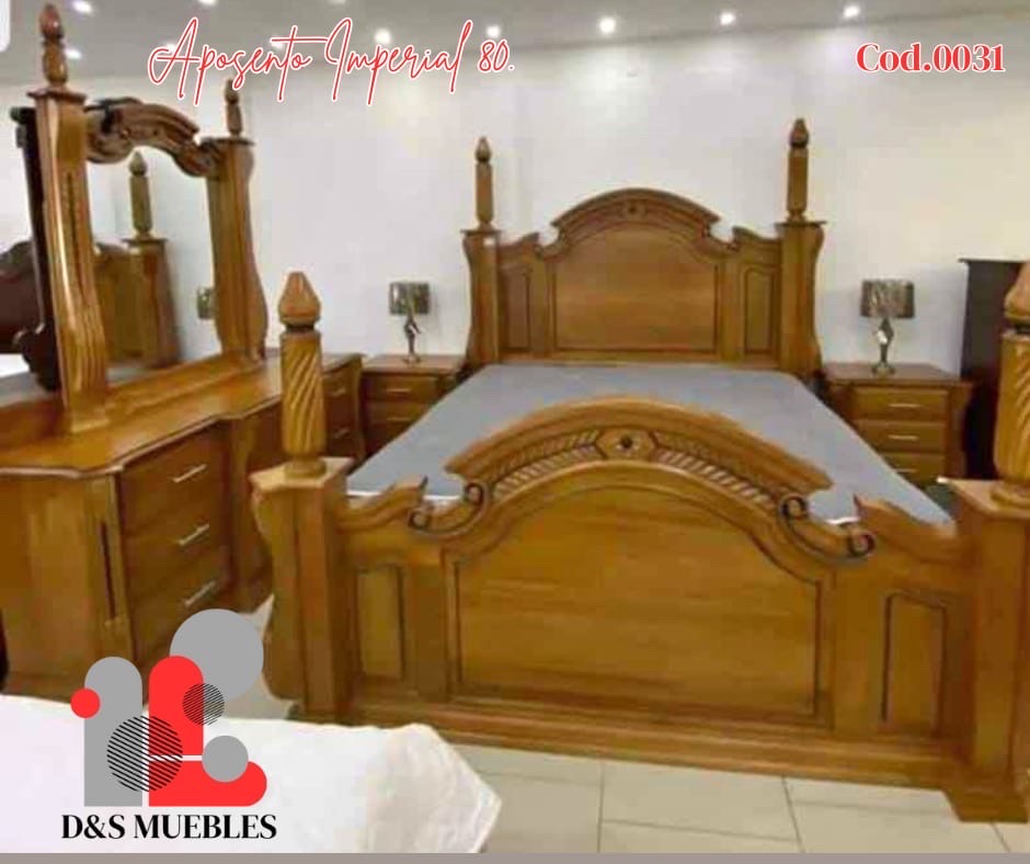 muebles y colchones - Título
 Hermoso Juego de habitación Adaptado a  tu gusto confort y Elegancia.
 
 2