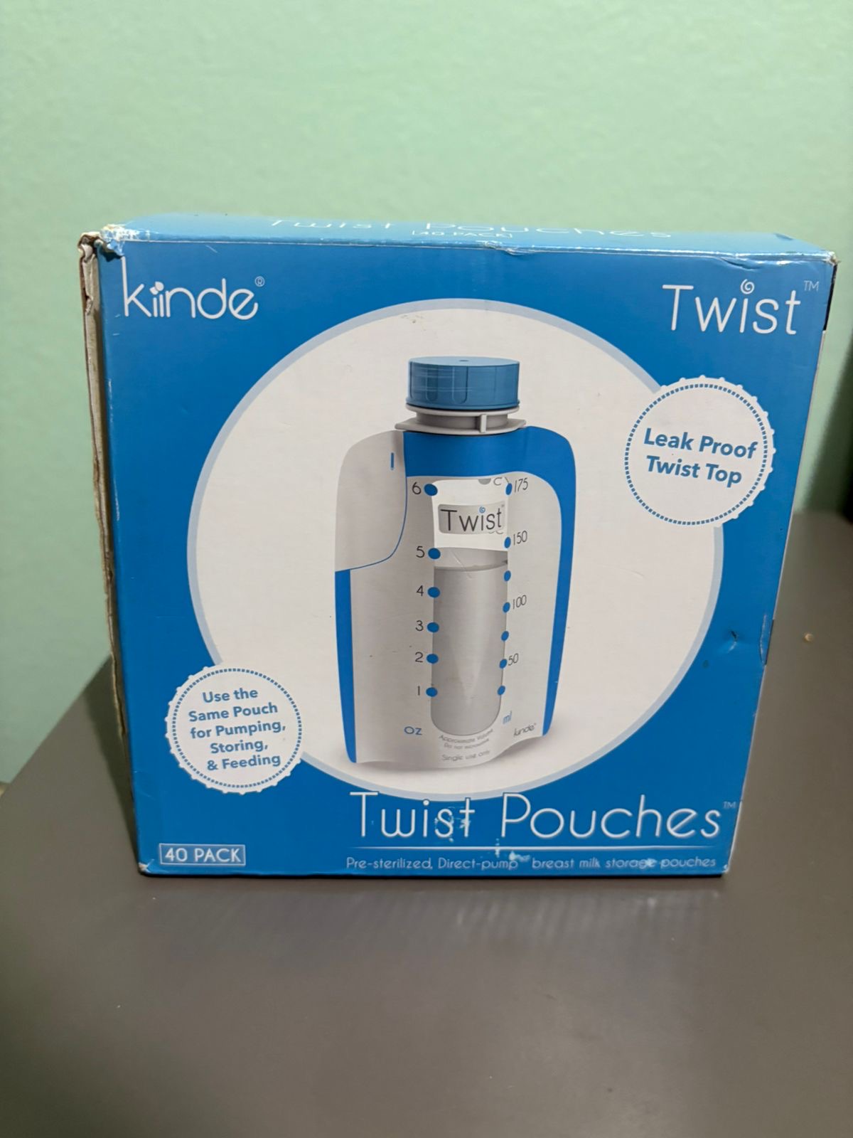 cuidado y nutricion - Bolsas Kiinde Twist 6 oz – 40 fundas nuevas  2