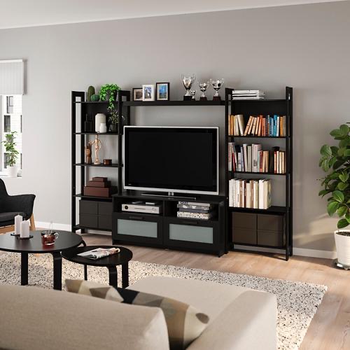 muebles y colchones - Estante para TV / 96 1/8”x 16 1/8”x 65” 1