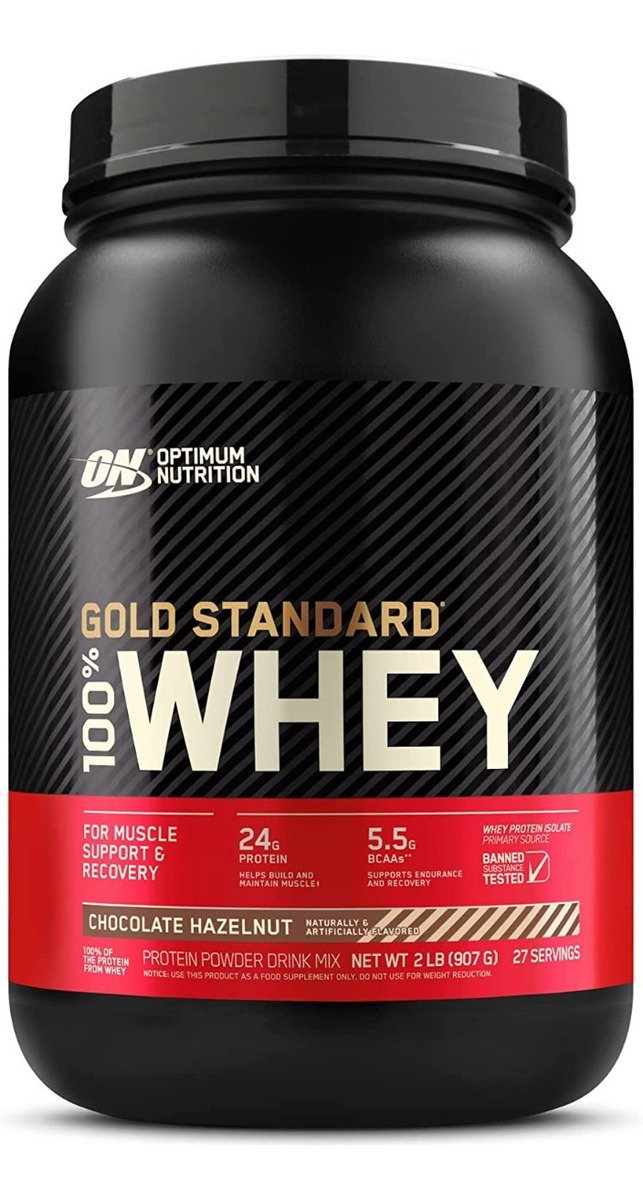Salud y Equipamiento Médico - Proteina Whey Avellana 907g Opt
