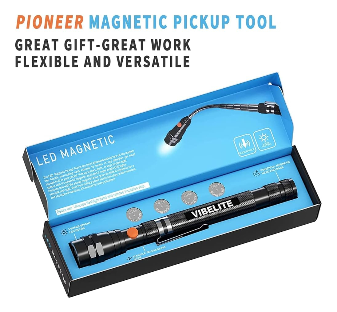 Salud y Equipamiento Médico - Linterna Telescópica Flexible De Vibelite Portátil 3 Luces L 1