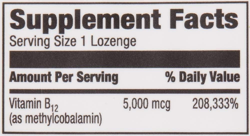 Salud y Equipamiento Médico - Vitamina B12 5000mcg Revly 1