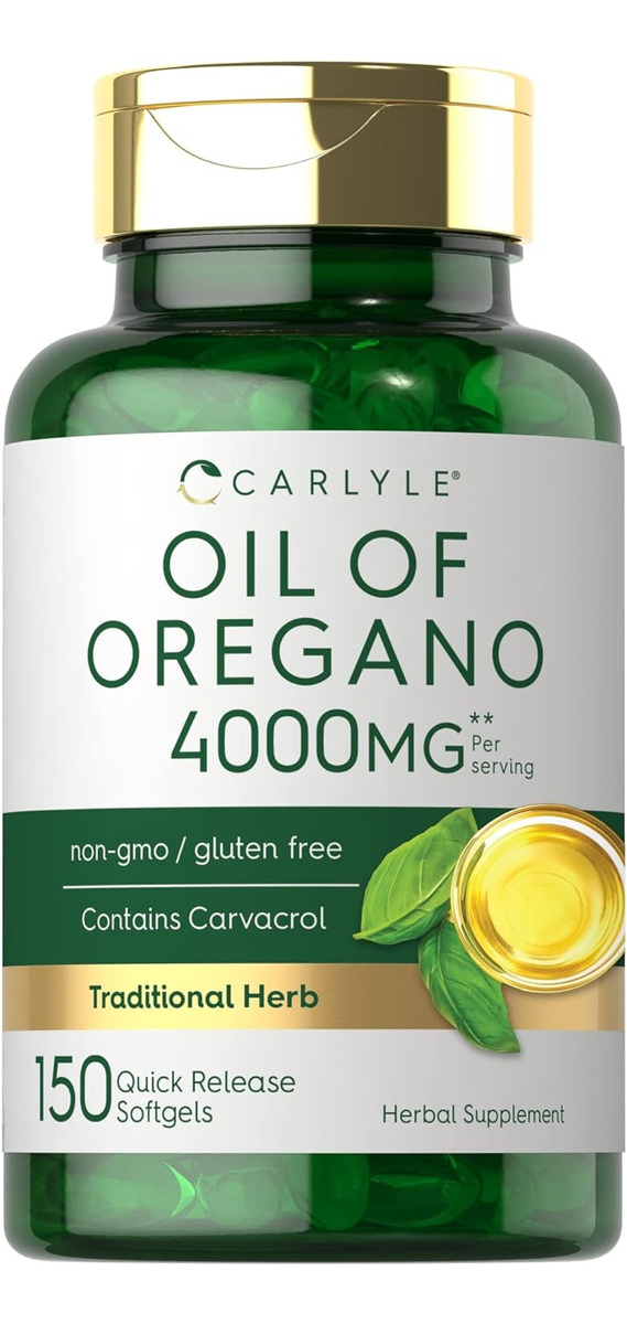 Salud y Equipamiento Médico - Aceite De Oregano -150 Capsulas De Gelatina Blanda 0