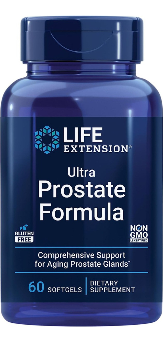 Salud y Equipamiento Médico - Soporte Prostata 60cap Life Ext - - Unidad A $3832 0