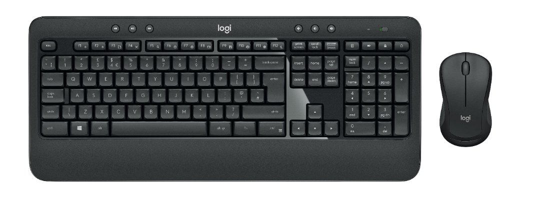 computadoras y laptops - TECLADO MOUSE LOGITECH MK540 USB WIRELESS RECEIVER 2.4GHZ WIRELESS, 10M 2