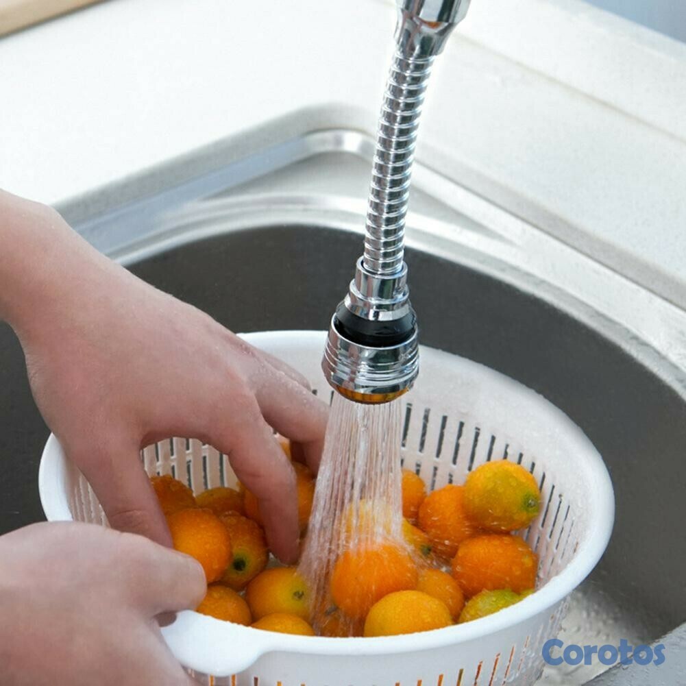 cocina - Manguera flexible 360 grados, ahorro de agua, boquilla para cocina 3