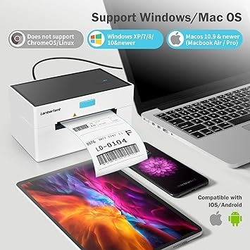 impresoras y scanners - IMPRESORA TERMICA DE ETIQUETA LABEL POS-9220L 0