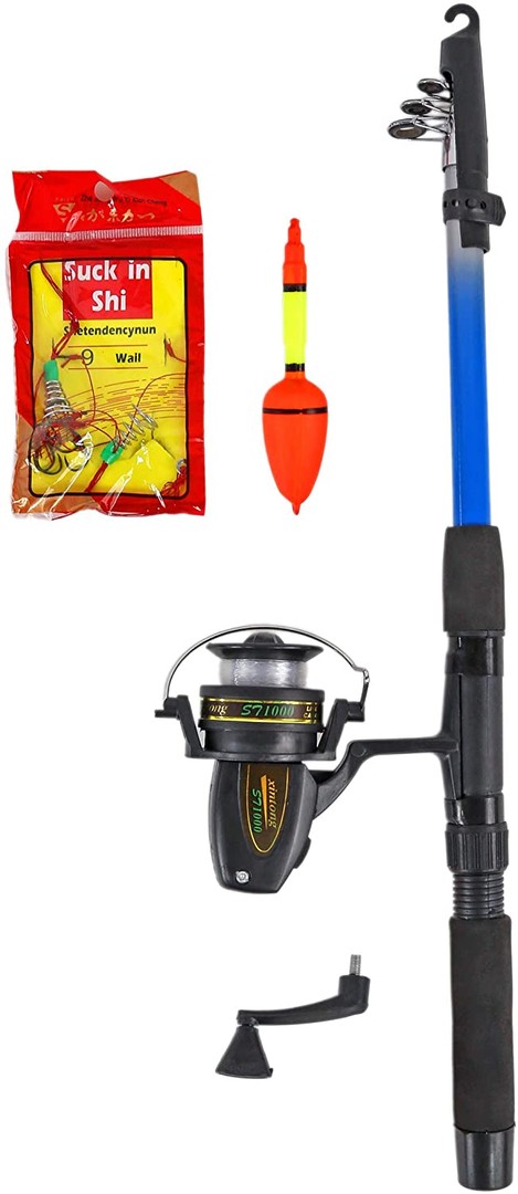 Artículos Deportivos - Set De Pesca Caña de Pescar Anzuelo Boya Pezcar Pez VARA 2