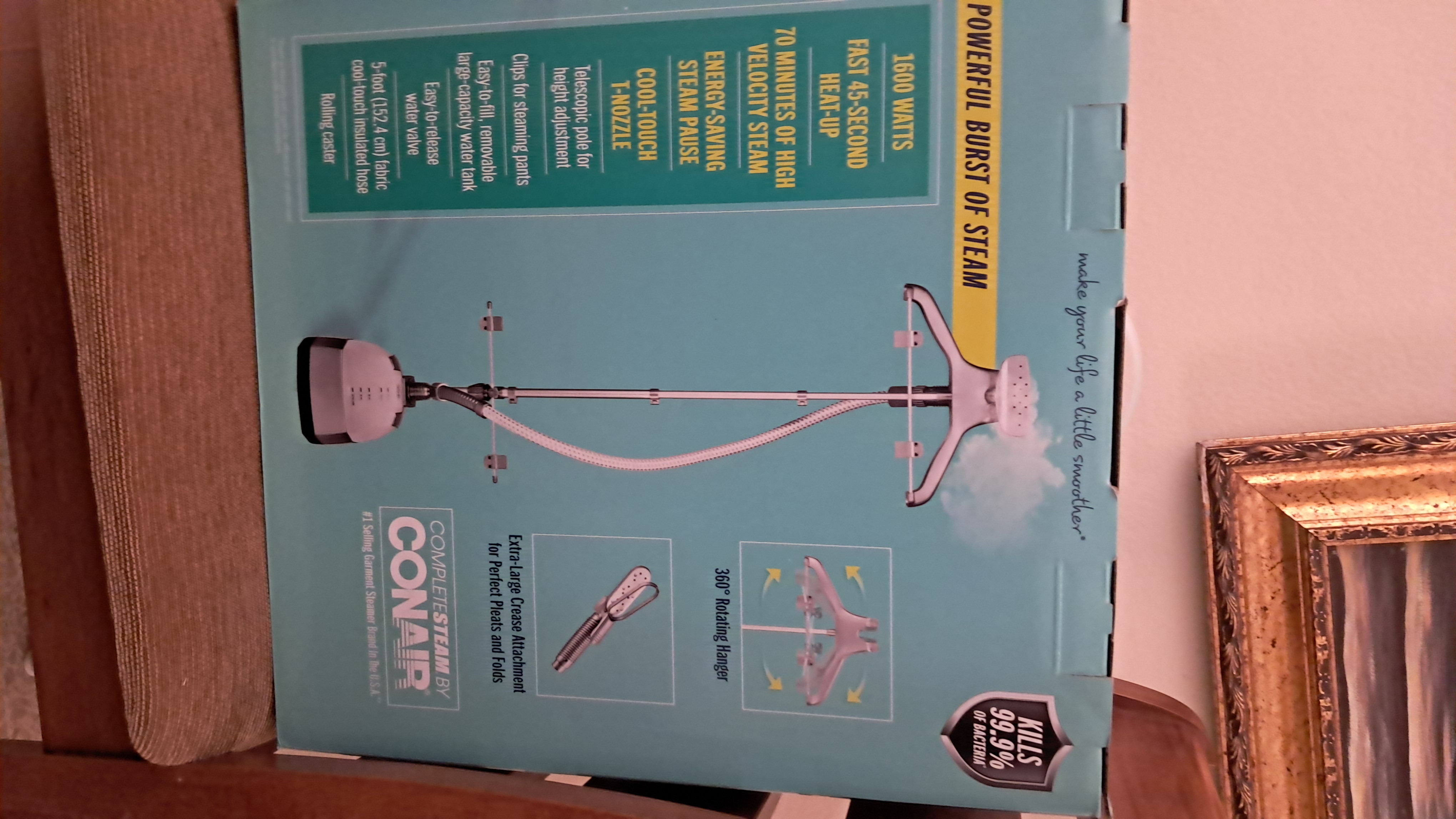 electrodomesticos - Vendo Plancha de Vapor, Conair, nueva en caja.  1