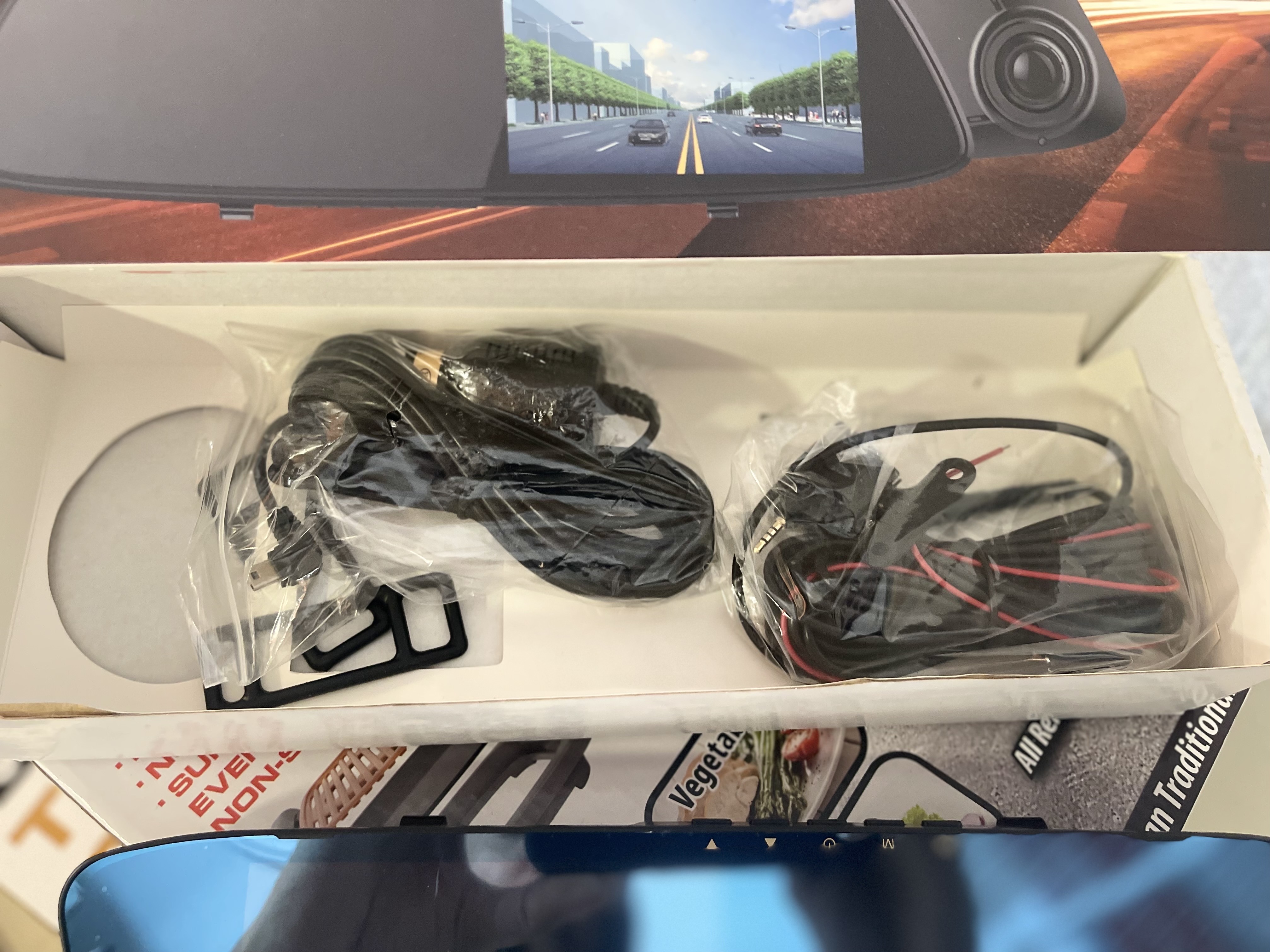 accesorios para vehiculos - Cámara trasera en Retrovisor Universal  5