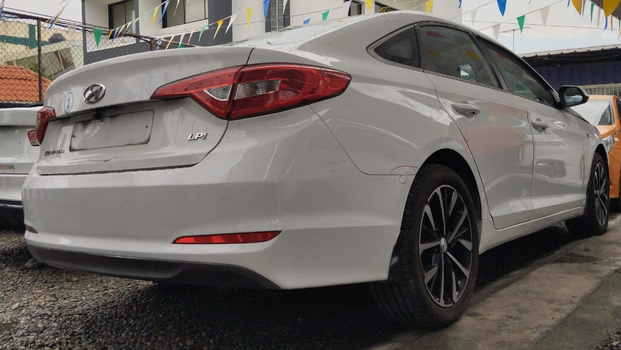 carros - HYUNDAI SONATA LF 2018 BLANCO 4