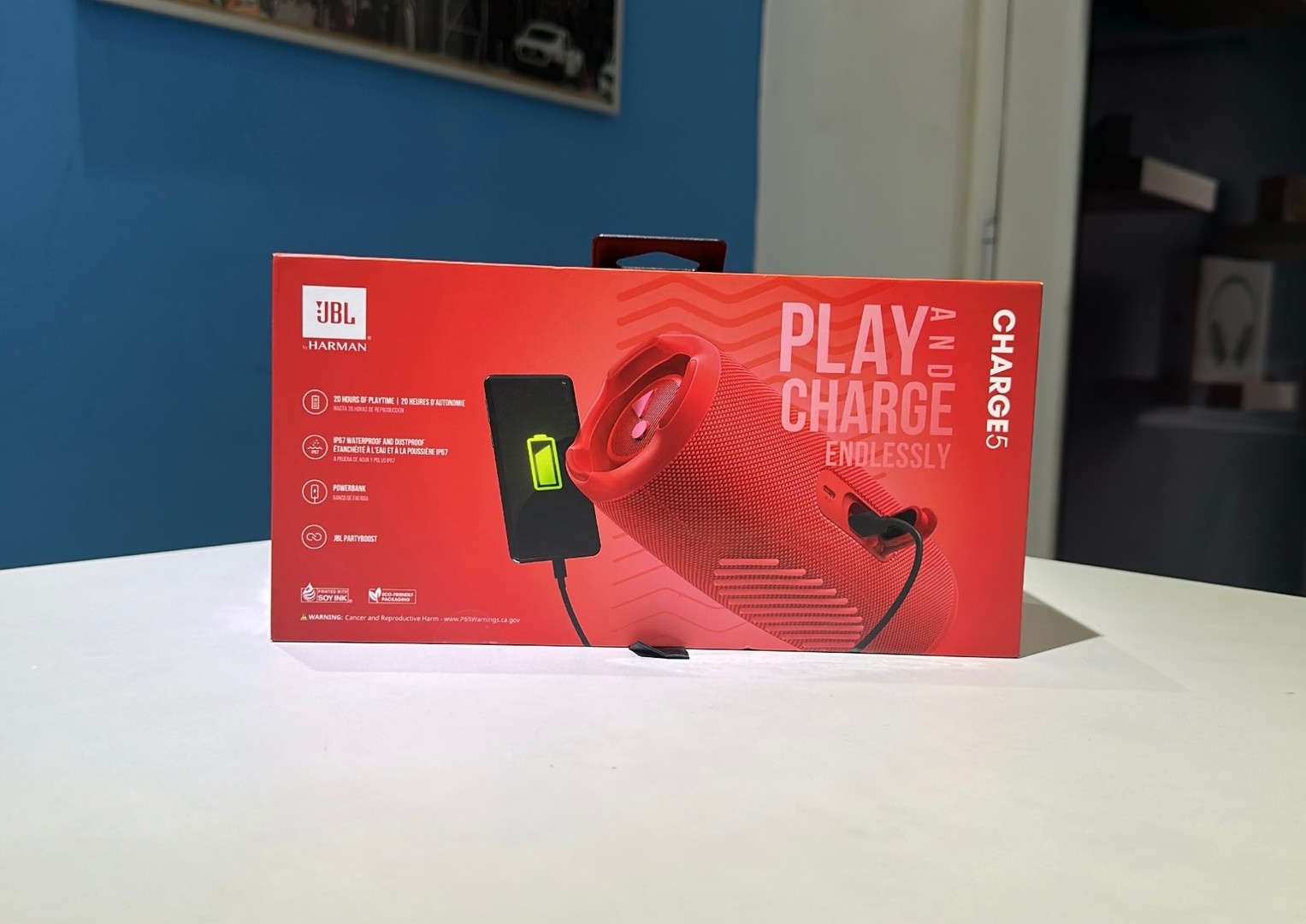 camaras y audio - Vendo Bocinas JBL Charge 5 Nuevas en su Caja, 100% Originales, RD$ 9,500 NEG 1