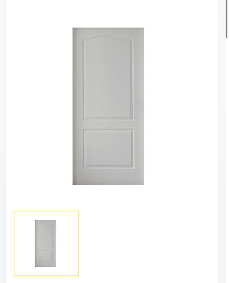 decoración y accesorios - Puerta D madera Blanca