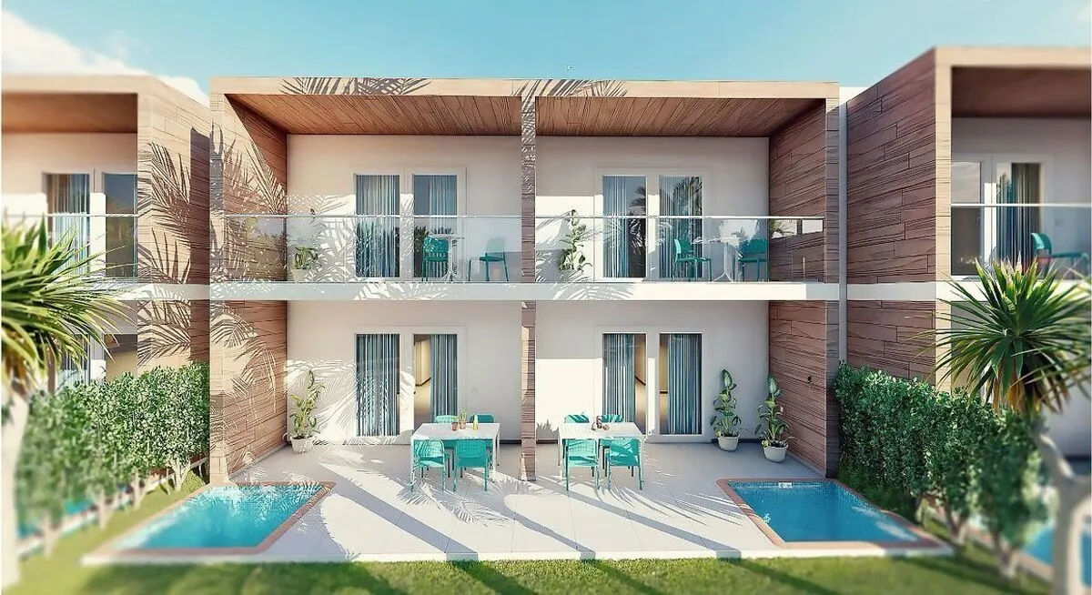 casas vacacionales y villas - Playa Nueva Romana - Villas tipo “Town-house” 2