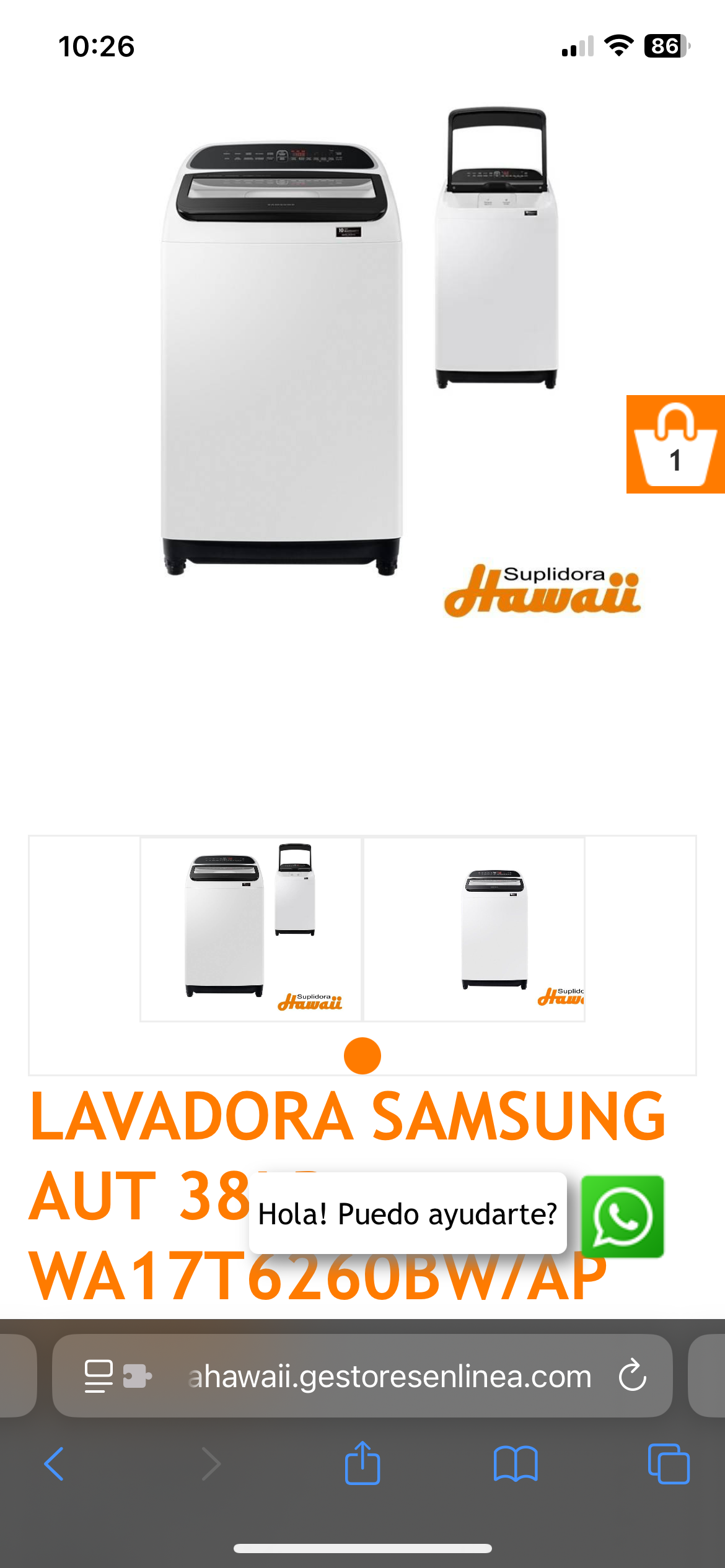 cocina - Lavadora Samsung poco uso 0