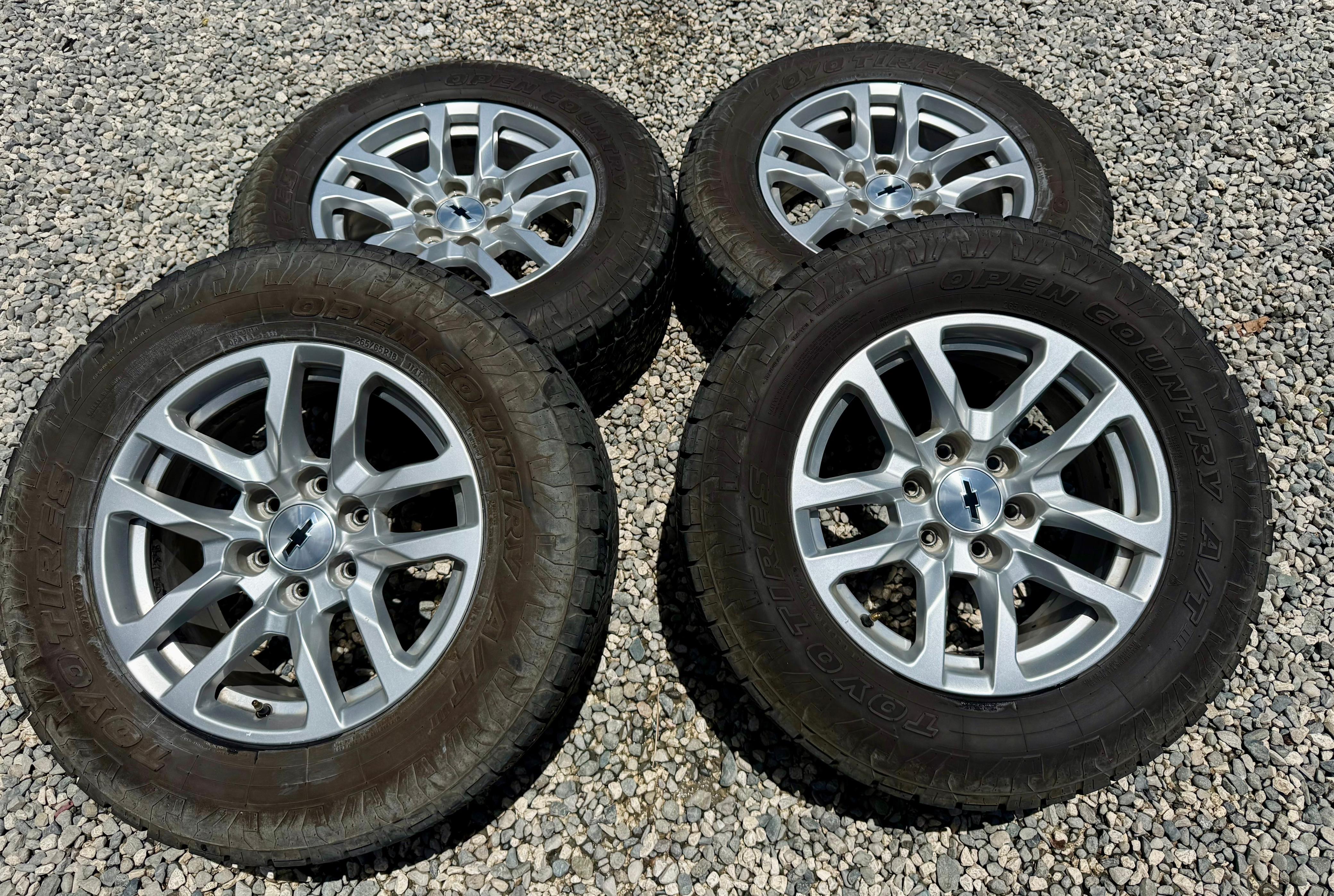 accesorios para vehiculos - aros de Chevrolet 18  medida 6x139.7  1