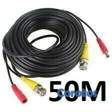 camaras y audio - Cable BNC CCTV para camara de seguridad de 50 metros