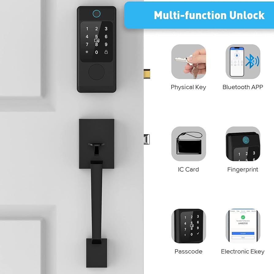 decoración y accesorios - CERRADURA SMART PARA PUERTAS HS-JSL8  1