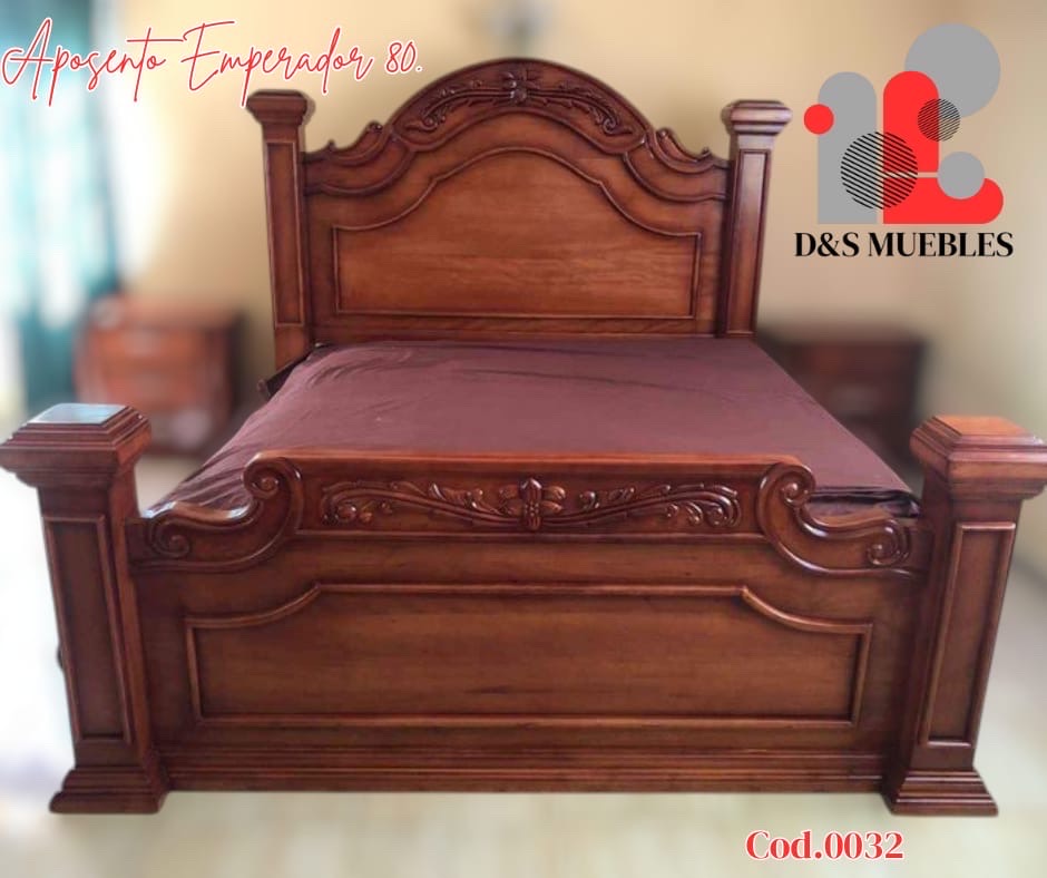 muebles y colchones - Título
 Hermoso Juego de habitación Adaptado a  tu gusto confort y Elegancia.
 
 3