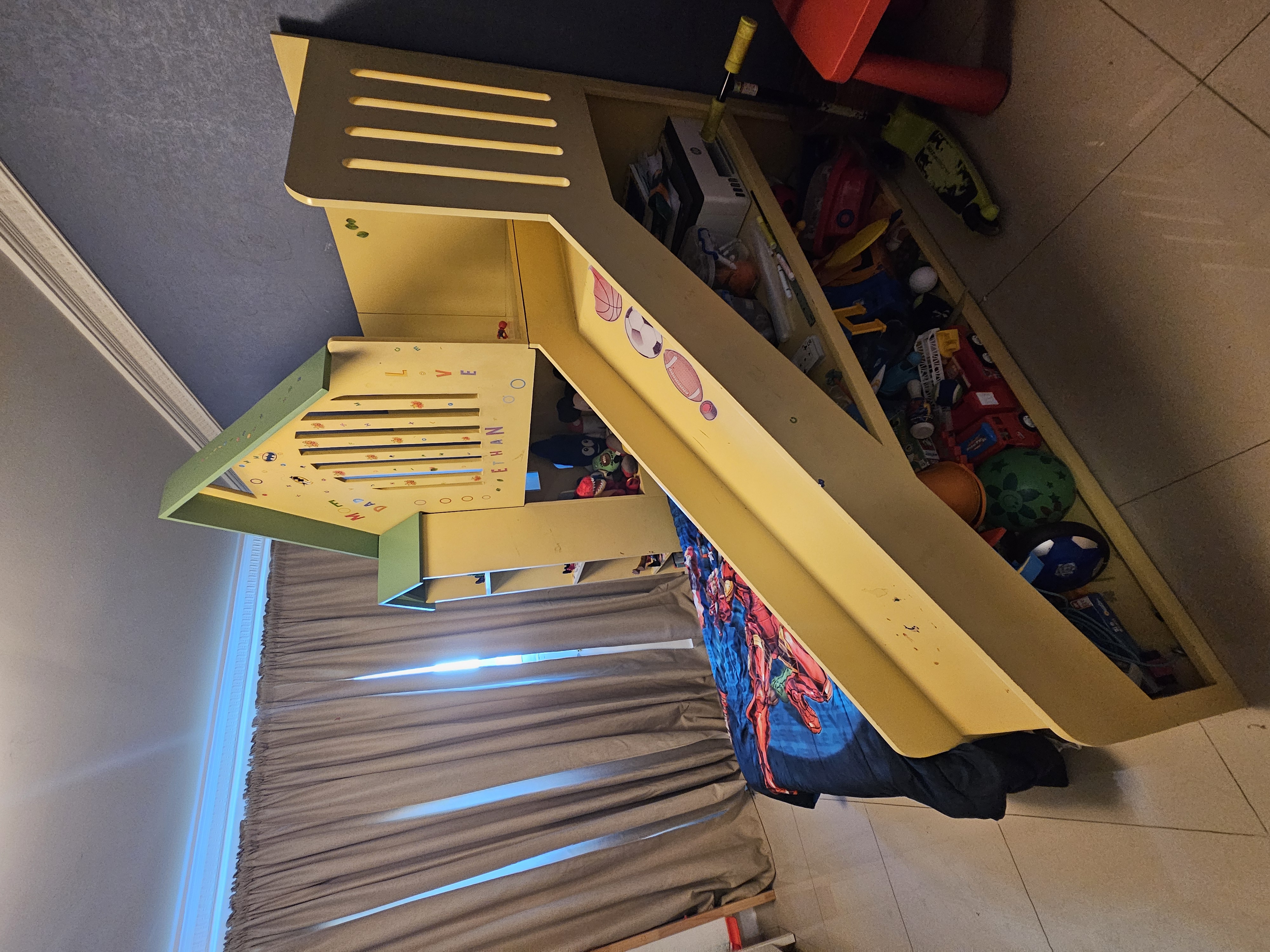 muebles - Cama con tobogan 0