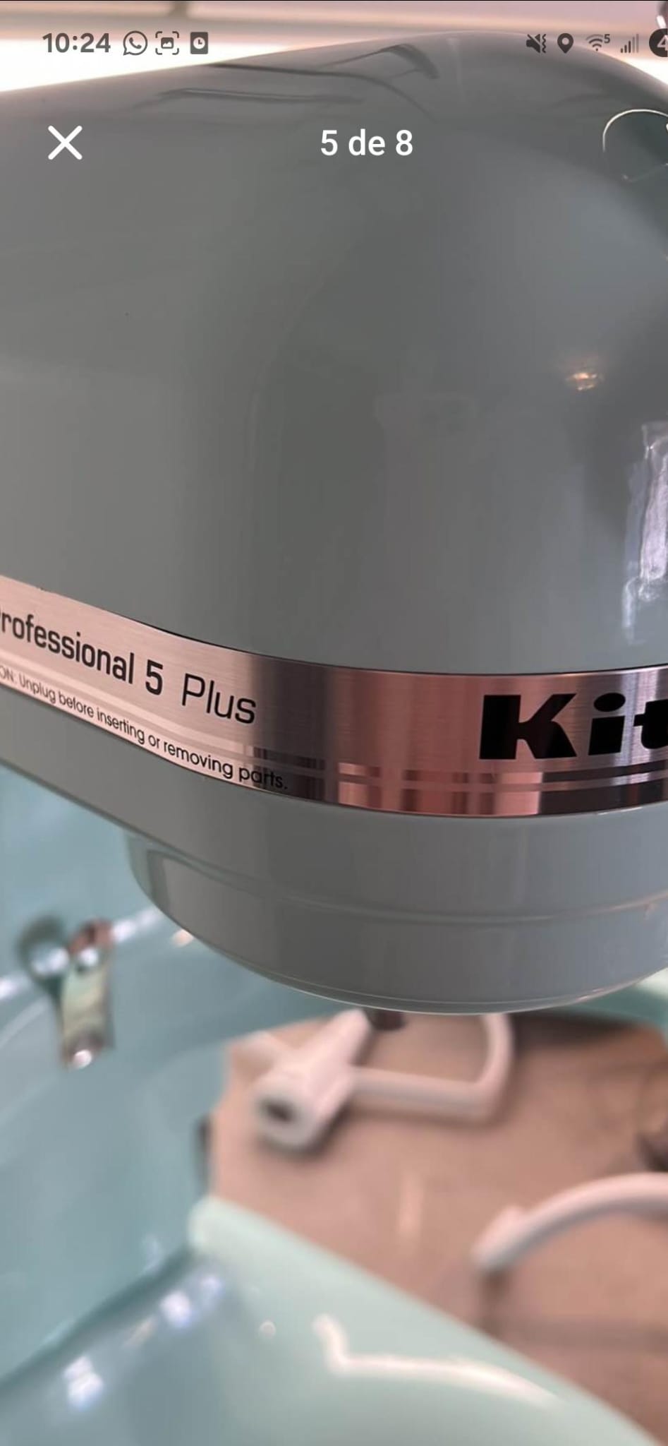 cocina - Batidora kitcheniad profesional 5 plus 4