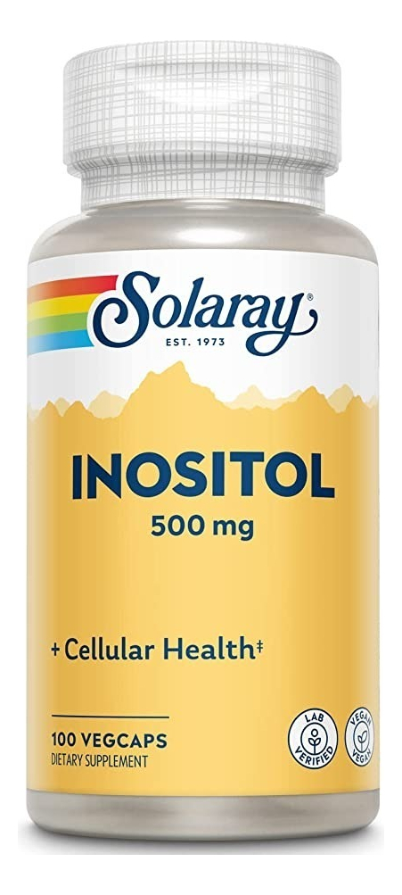 Salud y Equipamiento Médico - Solaray Inositol 500 Mg 100caps 0