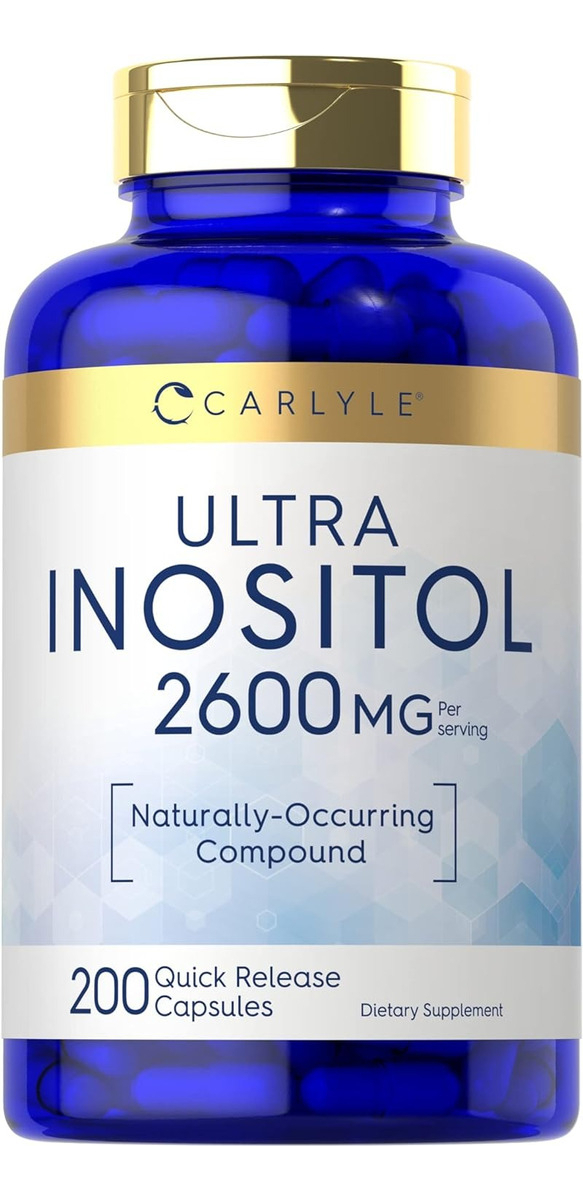 Salud y Equipamiento Médico - Inositol Capsulas 2600mg -carlyle