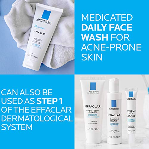Salud y Equipamiento Médico - La Roche-posay Effaclar Gel Medicado Acne Lavado De Cara 4
