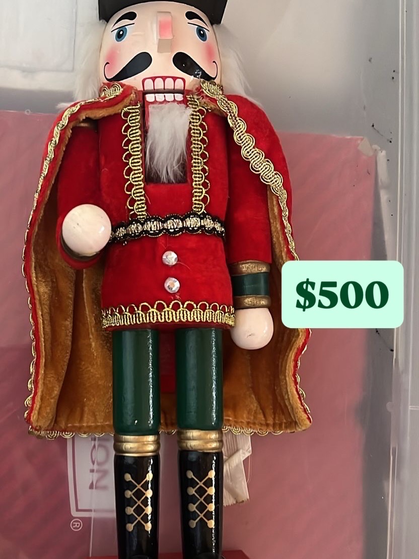 decoración y accesorios - muñeco cascanueces navideño  2