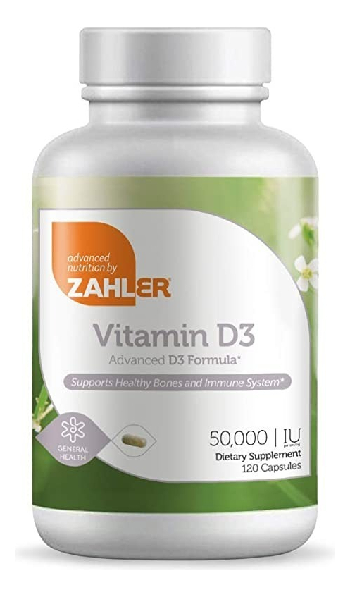 Salud y Equipamiento Médico - Vitamina D3 50000 iu Zahler - Unidad 0