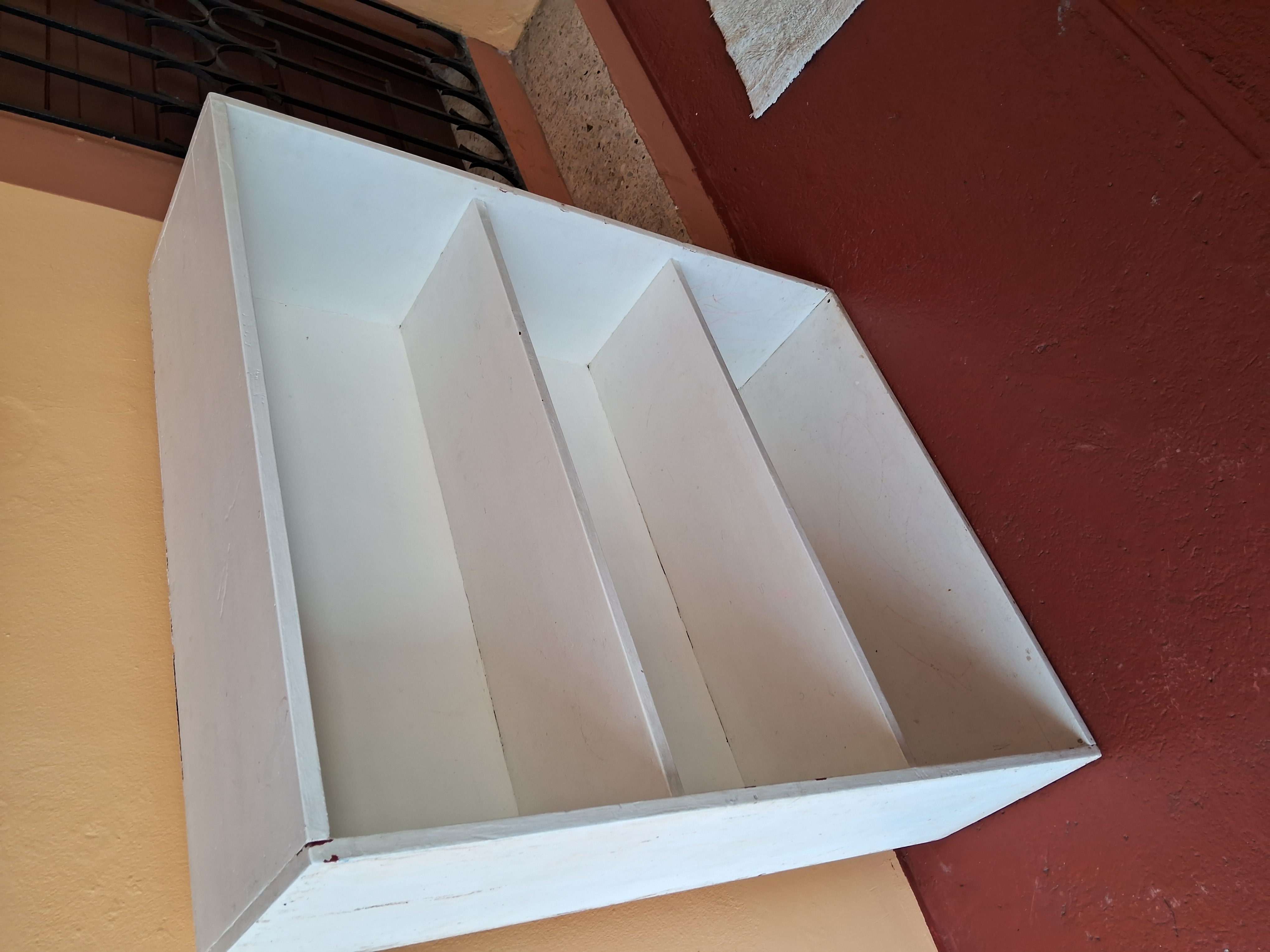 muebles y colchones - Estante para toda ocasión blanco