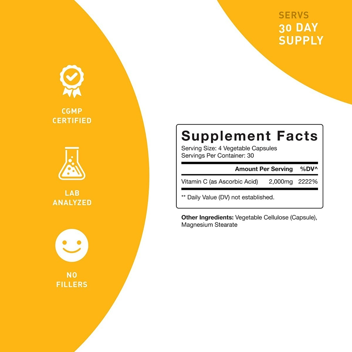 Salud y Equipamiento Médico - Vitamina C Purefinity 2000 Mg - Un - Unidad A $1724 1