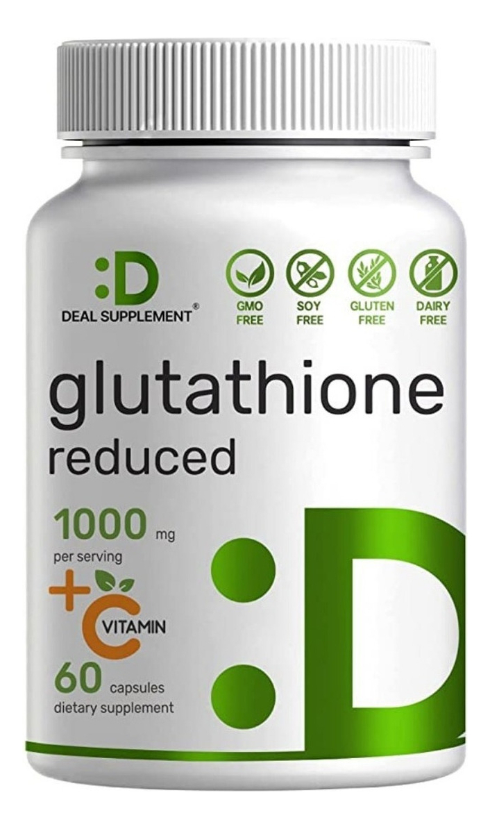 Salud y Equipamiento Médico - Glutatión 1000mg Sin Gluten - Unid - Unidad A $3665