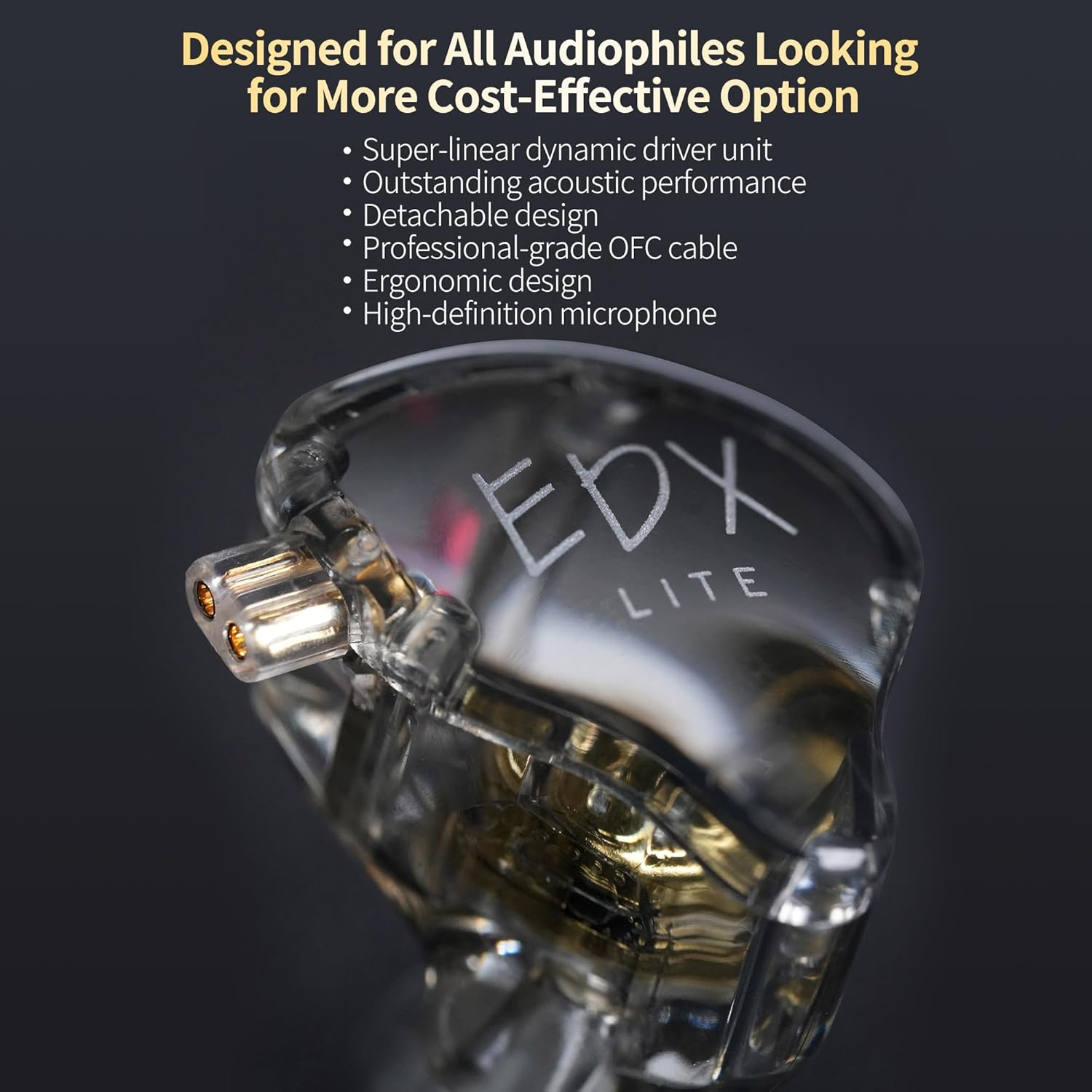 accesorios para electronica - KZ EDX Lite | In-Ear 3