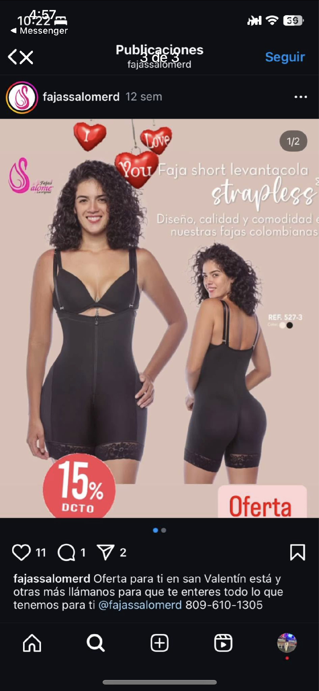 ropa para mujer - Venta faja Salomé, moldea tú sintura, levanta cola de gran oportunidad small 2