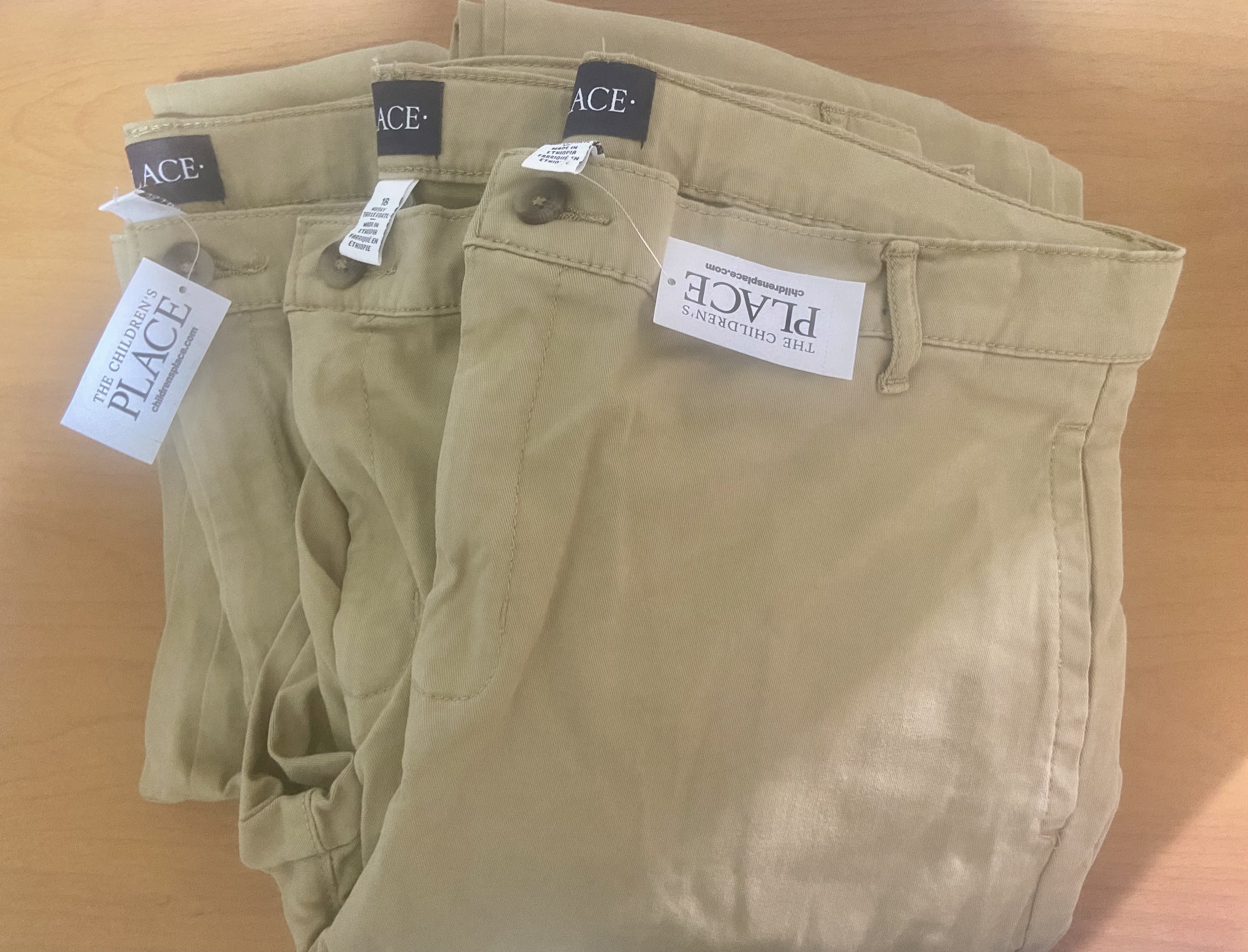 ropa para hombre - Patalones para colegio color Caqui  1