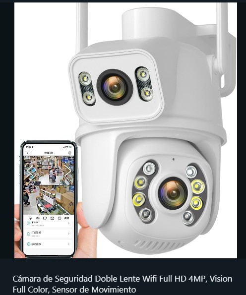 camaras y audio - 📹 Cámara de Seguridad WiFi Full HD 1