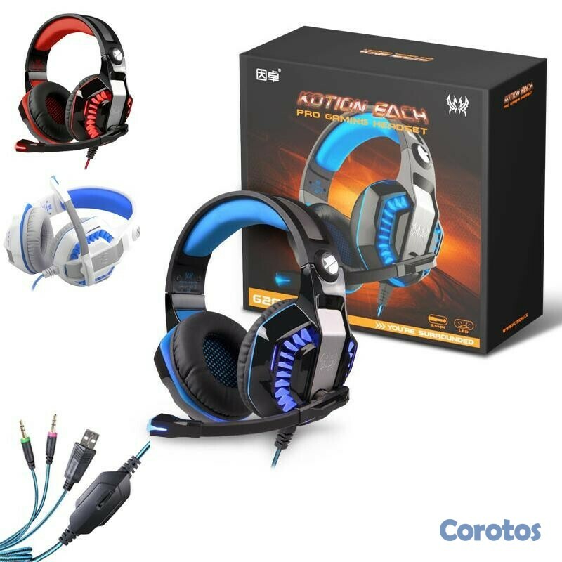 celulares y tabletas - Audifonos Gaming G2000 con cancelación de ruido 1