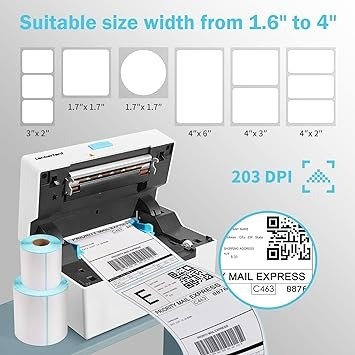 impresoras y scanners - IMPRESORA TERMICA DE ETIQUETA LABEL POS-9220L 1