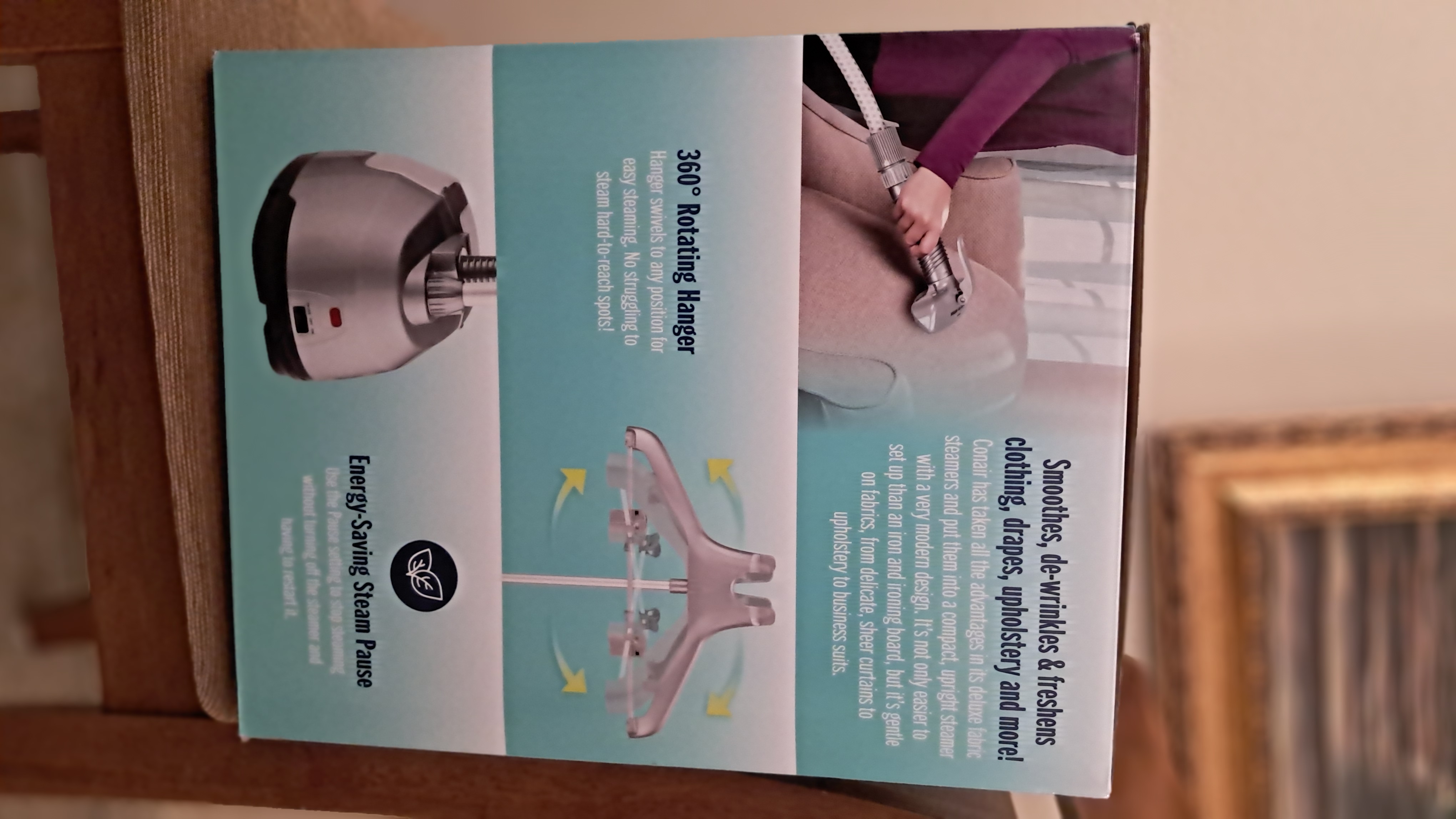 electrodomesticos - Vendo Plancha de Vapor, Conair, nueva en caja.  2
