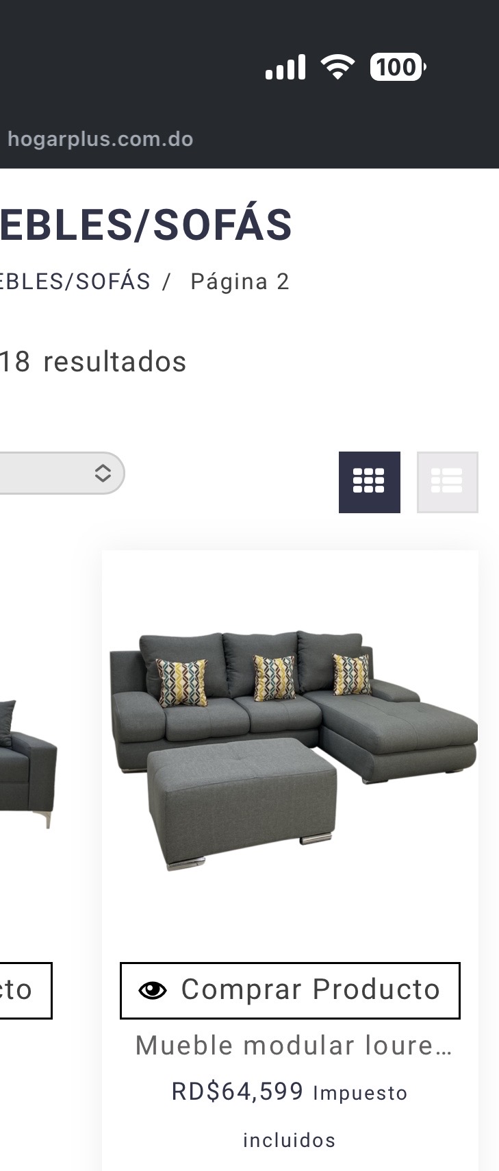 muebles y colchones - mueble 2 plazas + L 5