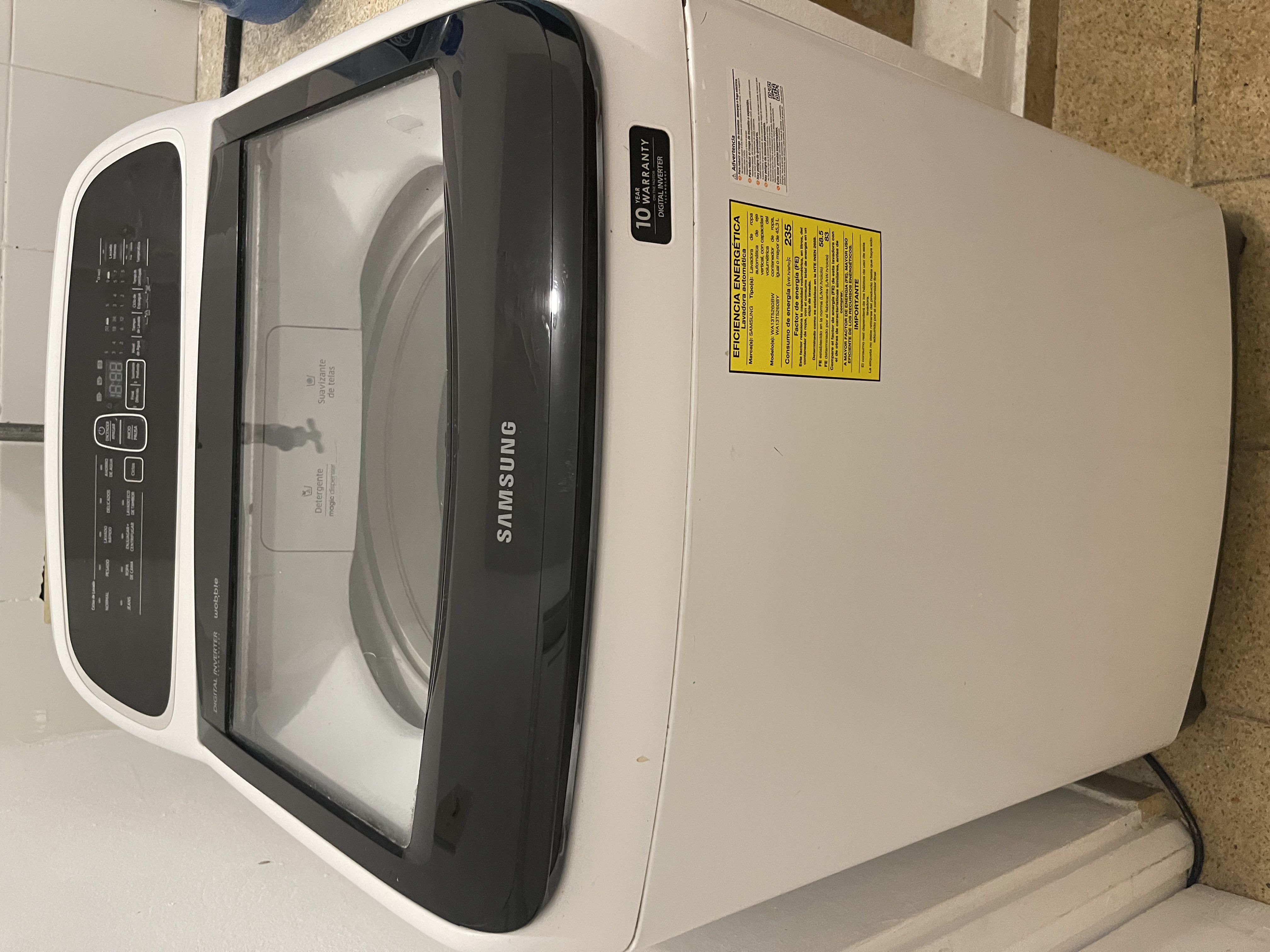 electrodomesticos - Lavadora Samsung 13kg digital inverter para mama 2