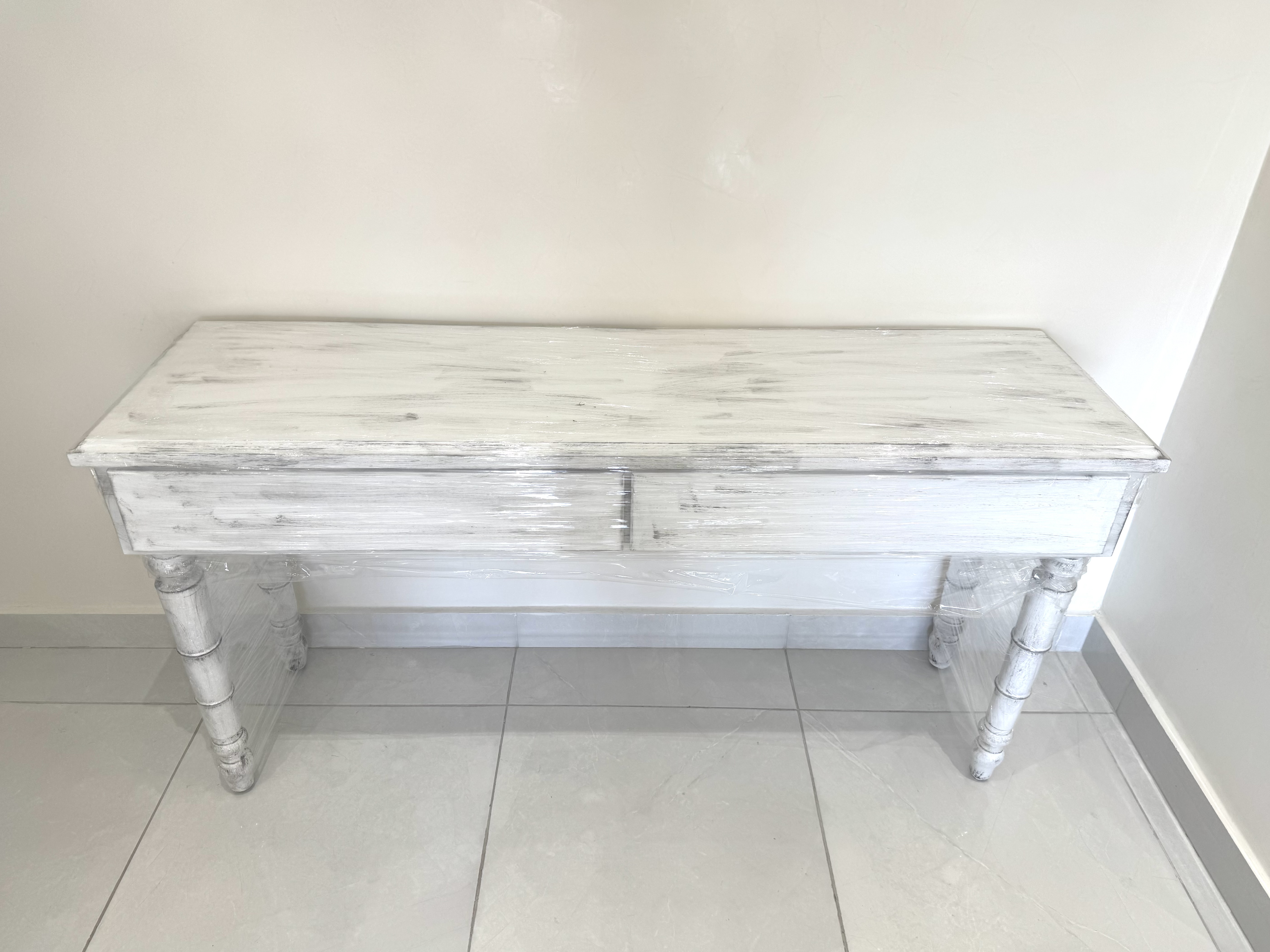 muebles y colchones - VENDO REPISA DE CAOBA RECIÉN RESTAURADA 0