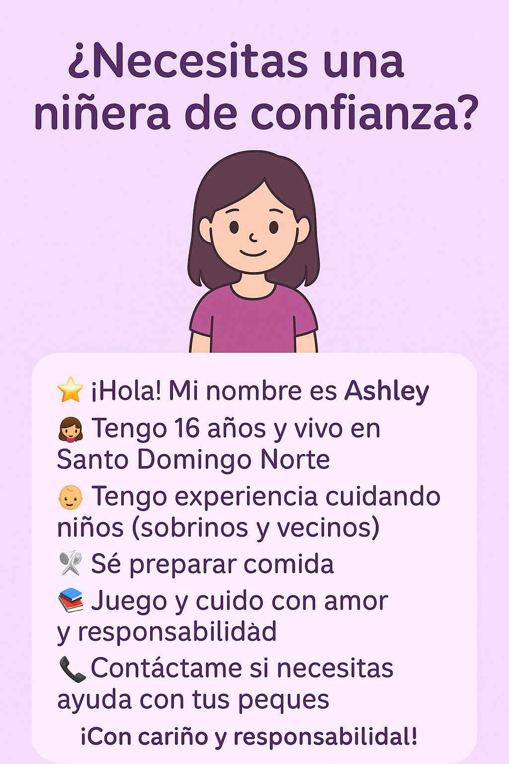 candidatos - Busco trabajo de niñera 