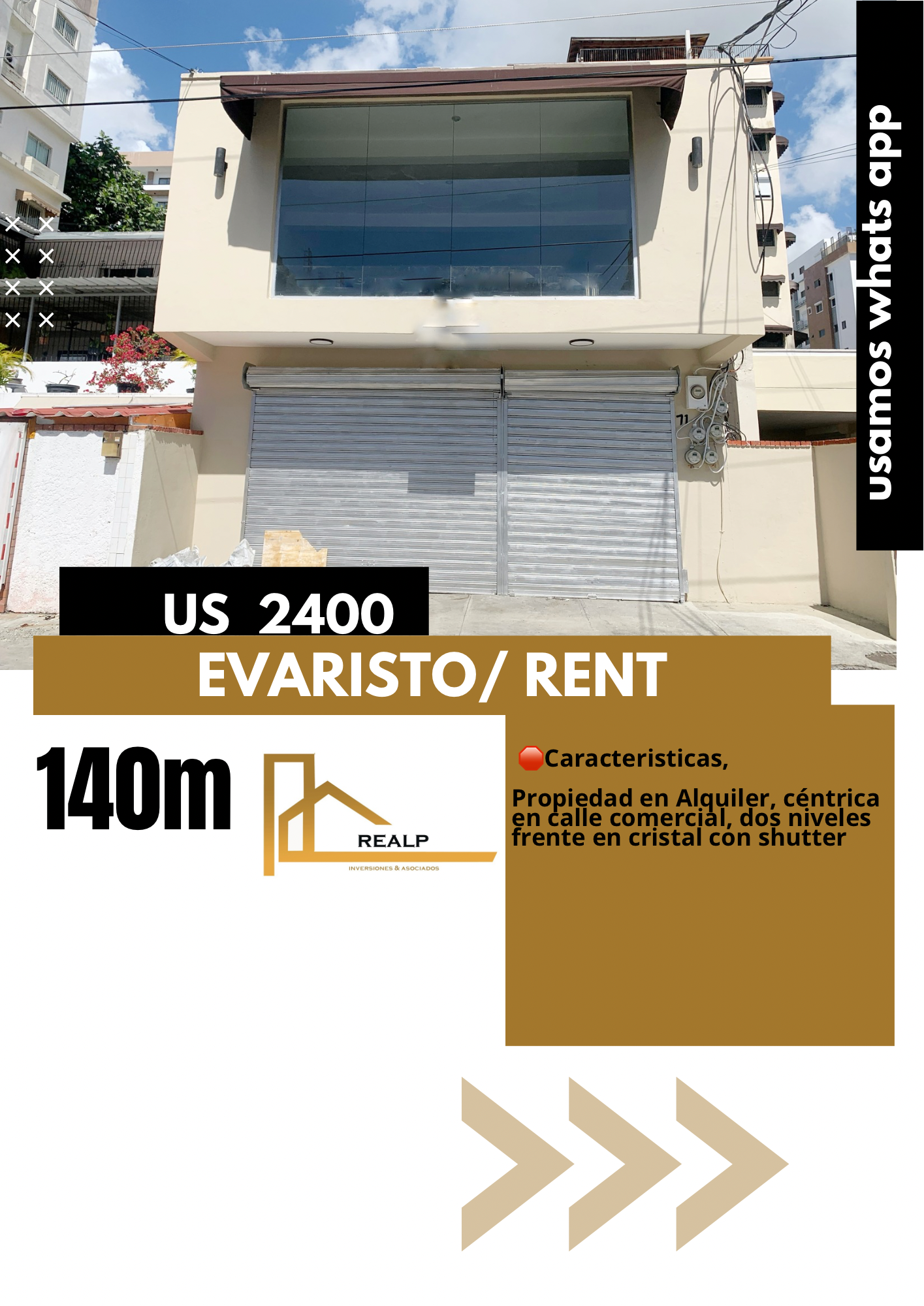 oficinas y locales comerciales - Local en Evaristo Morales  0